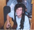 Gerritt showed his true hairstyle during one of our longer jam sessions.