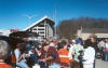 One of the finest traditions before Hokie football games: tailgating in the stadium lot.  Jen's parents were kind enough to feed us, too. :)