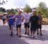 The day got hot, so us guys strolled along to the log flume.  This is when we were coming back...